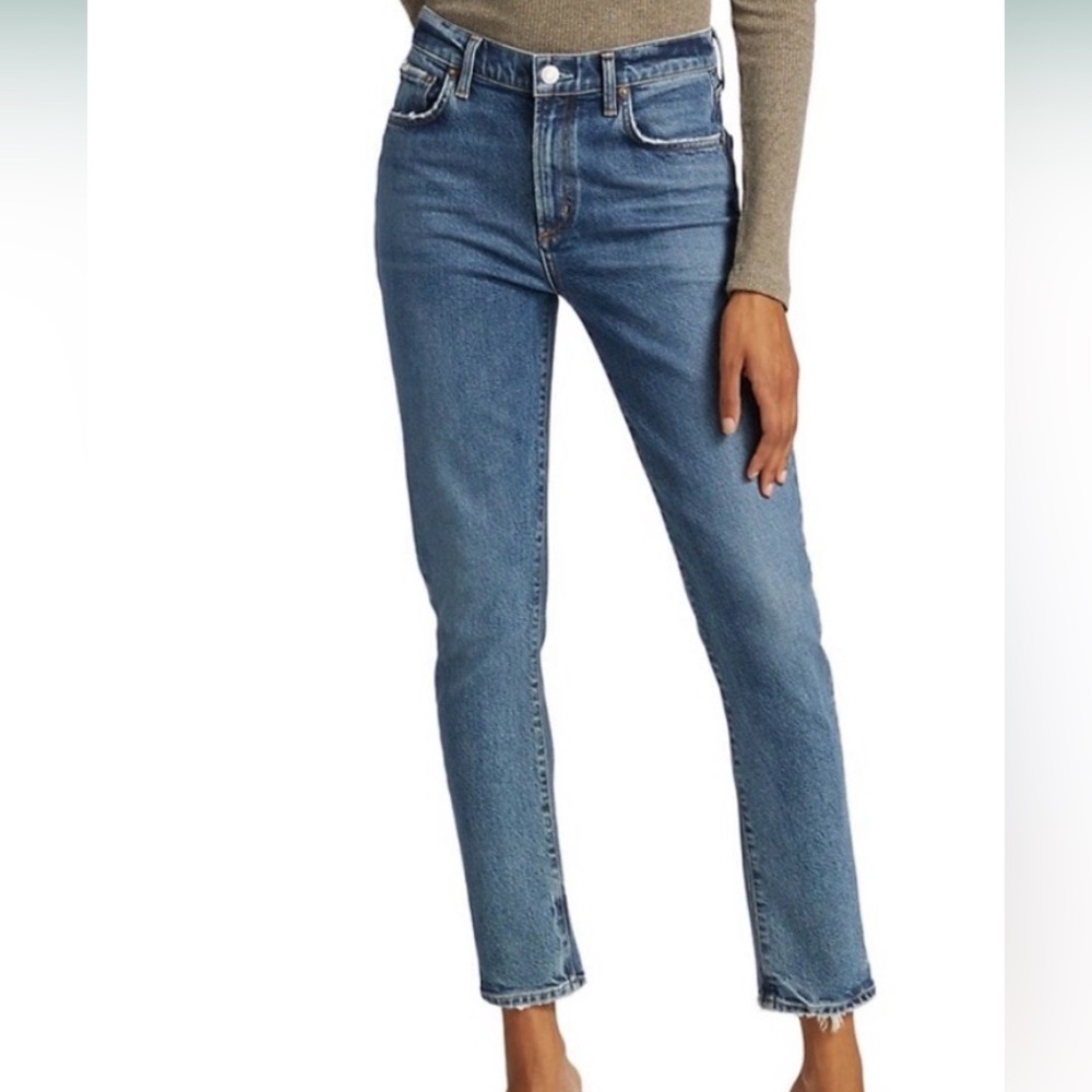 Agolde Toni Mid Rise straight leg Jean, size 26